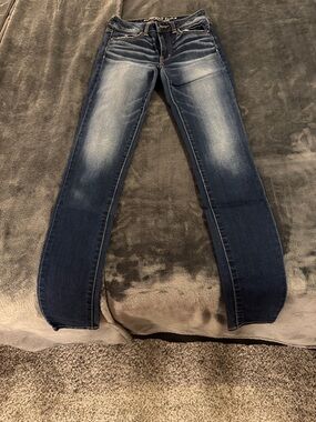 Dark Blue Women's Slim Stretch Jeans